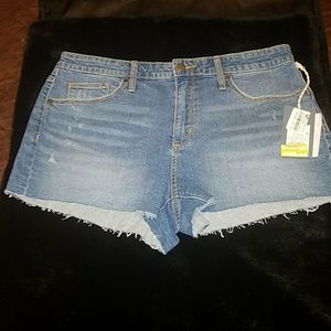Light Blue Jean Short